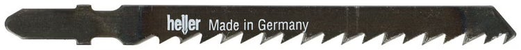 Stichsägeblatt von Heller mit gezahntem Metallblatt für präzise Schnitte.