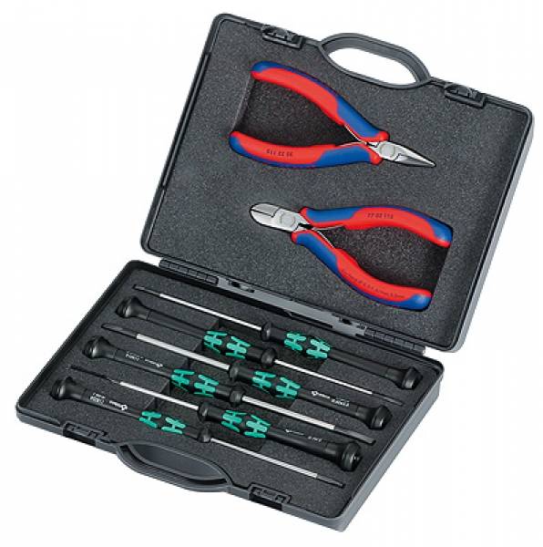 Knipex Elektronikzangen-Set - 002018