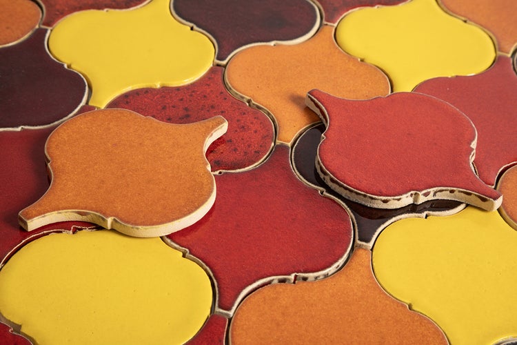 Mosaikfliesen im orientalischen Design