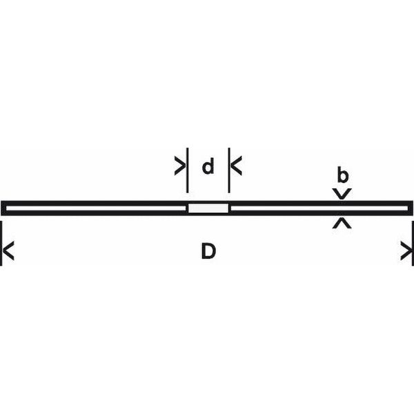 Bosch Standard for Metal Trennscheibe gerade, 230 mm, 22,23 mm - 2608619770