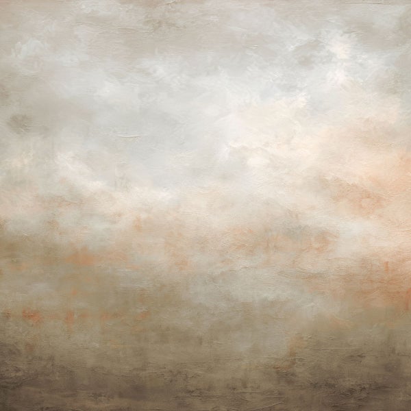 Gemälde mit abstraktem Design und Farbverlauf