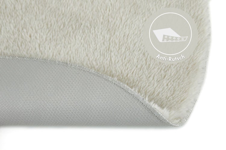 Badematte Florida 60 cm rund in Beige