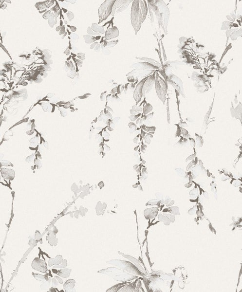 Masureel Tapete Blumen Beige - 53 cm x 10.05 m - 631952