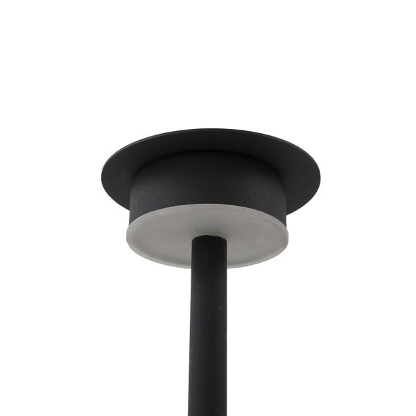 Lindby 3er Set LED Lyris (Modern) in Schwarz aus Aluminium (1 flammig, )