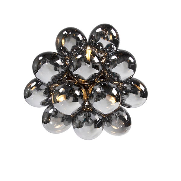 Deckenleuchte mit mehreren Glaslampenschirmen