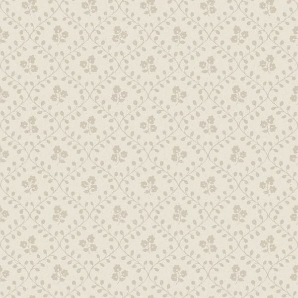 Borastapeter Tapete Blumen Beige - 53 cm x 10.05 m - 662577