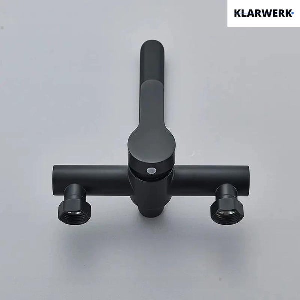 Einhebel Wannenarmatur für Aufputzmontage mit Klarwerk Logo