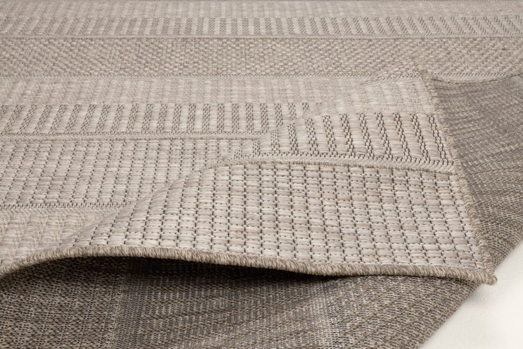 Handgewebter Outdoorteppich Mariella Nautral 230x330 cm