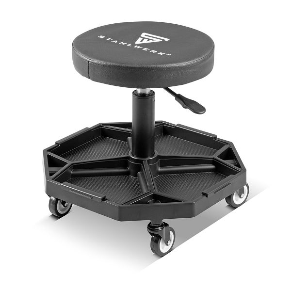 STAHLWERK Werkstatthocker WRH-136 ST bis 136 kg belastbar höhenverstellbar