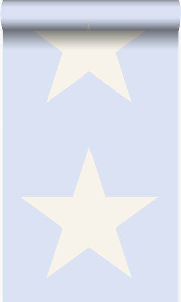 Origin Wallcoverings Tapete Sterne Hellblau - 53 cm x 10.05 m - 346823
