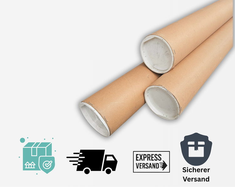 Versandsichere Verpackung: Papierhülsen für den sicheren Transport