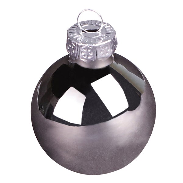 Weihnachtskugel aus Glas mit Aufhänger