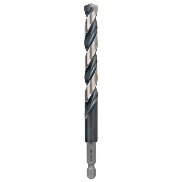 Bosch 1x HSS Spiralbohrer Impact Control mit Sechskantschaft 10 x 87 x 133 mm - 2608577063