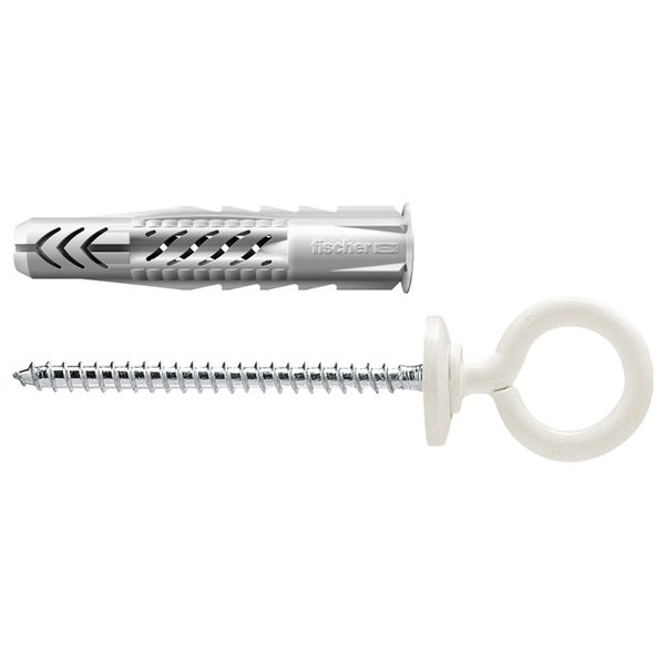 Fischer Dübel mit Schraube und Öse