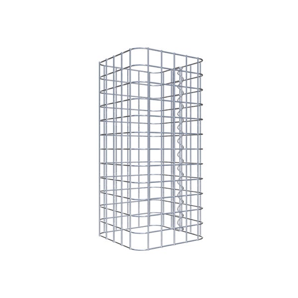Gabionensäule 27 x 27 cm MW 5 x 5 cm eckig - Höhe: 0,60 m