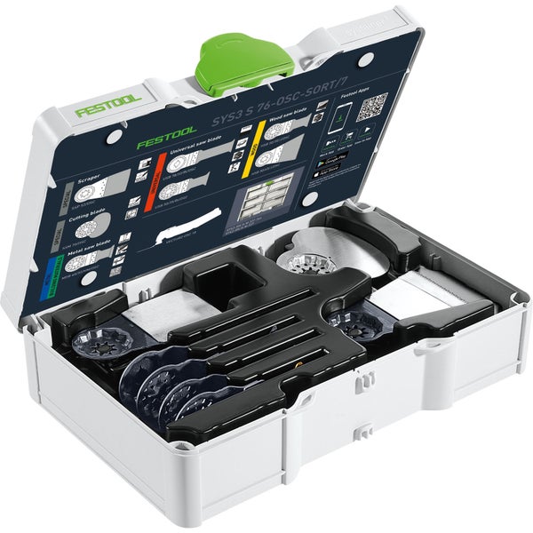 Festool Sägeblatt-Set Oszillieren SYS3 S 76-OSC-SORT/7 - 578116