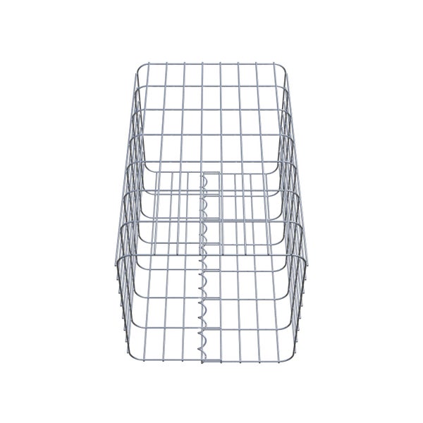 Gabionensäule 42 x 42 cm, MW 5 x 10 cm eckig - Höhe: 0,70 m