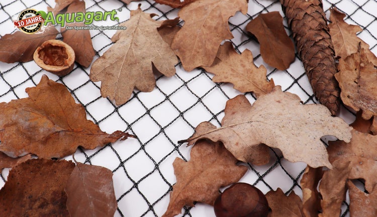 Teichnetz 19m x 20m schwarz Fischteichnetz Laubnetz Netz Vogelschutznetz robust