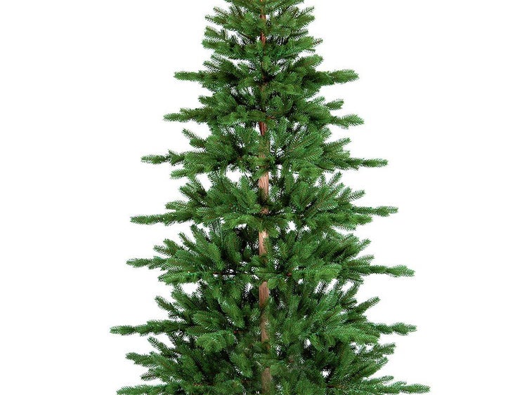 Künstlicher Weihnachtsbaum mit dichten Nadelzweigen und naturgetreuer Optik für eine weihnachtliche Dekoration.