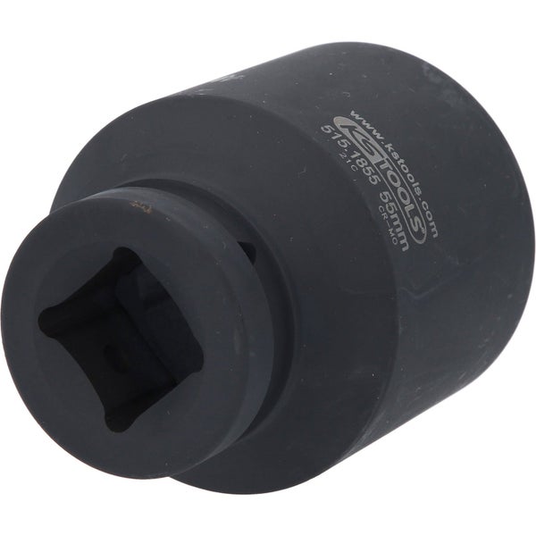 KS TOOLS 1 Sechskant-Kraft-Stecknuss lang 55 mm - 515.1855