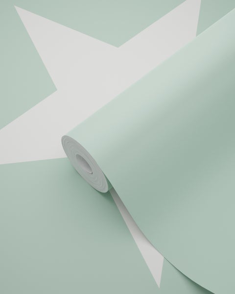 Tapetenrolle mit Sternmuster