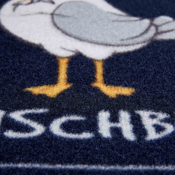 Fußmatte mit Möwen-Motiv und Schriftzug