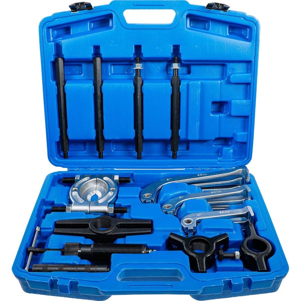 Abzieher Satz im blauen Werkzeugkoffer