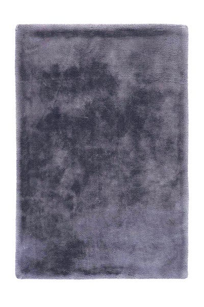 Rechteckiger Hochflor Teppich mit weicher Haptik für den Wohnbereich