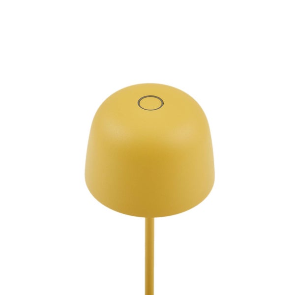 Lindby Dimmbare LED Akku Tischlampe kabellos mit Touchsensor, aufladbar tragbare Tischleuchte für innen außen Outdoor IP54 Lampe Garten
