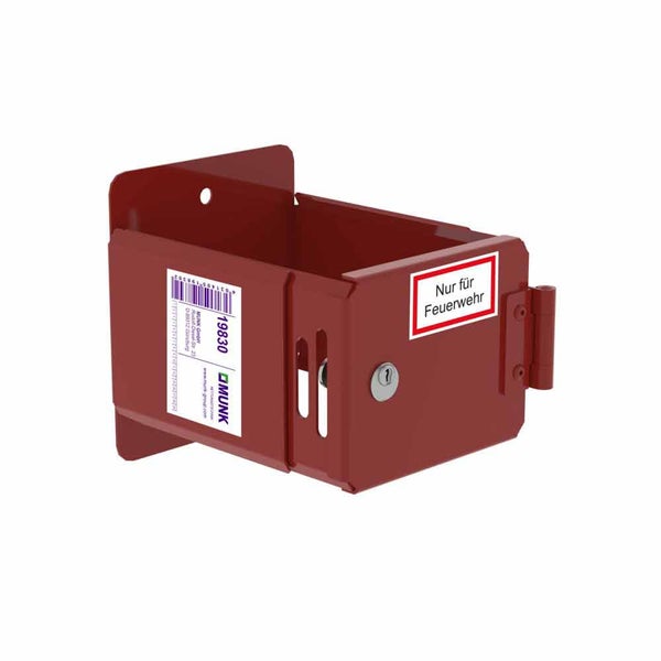 Feuerwehrschlüsseldepot mit der Aufschrift Nur für Feuerwehr