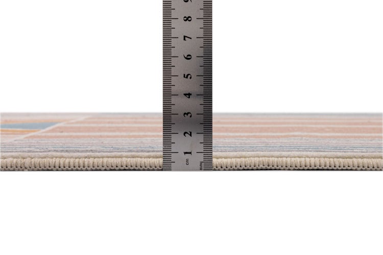 Farbenfrohe weiche Badematte Ariella Bunt 70x120 cm
