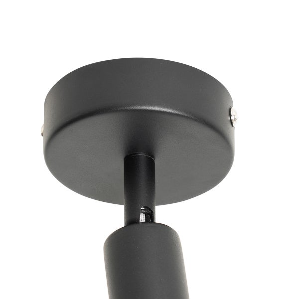 Deckenleuchte, Detailansicht der Halterung