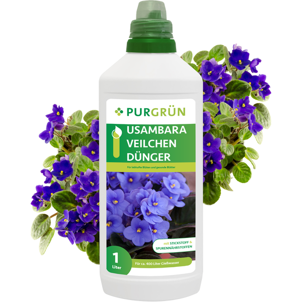 Purgrün Usambaraveilchen-Dünger 1 Liter