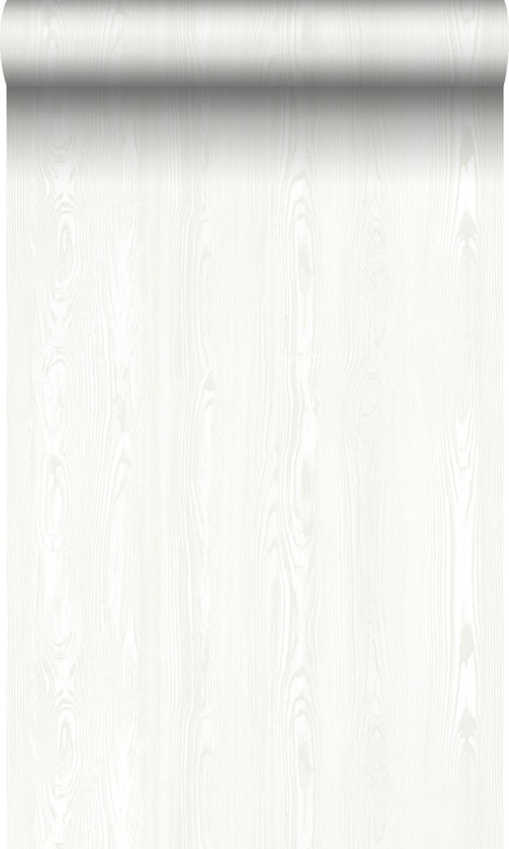 Origin Wallcoverings Tapete Holzoptik Crême-Weiß - 53 cm x 10,05 m - 347522