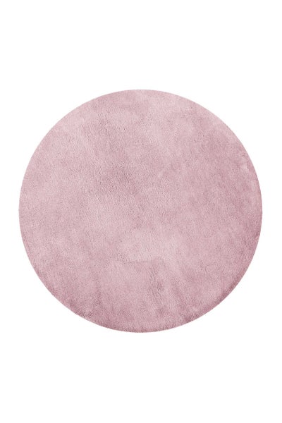 Badteppich Rosa Joris WECONhome Basics 90 cm rund