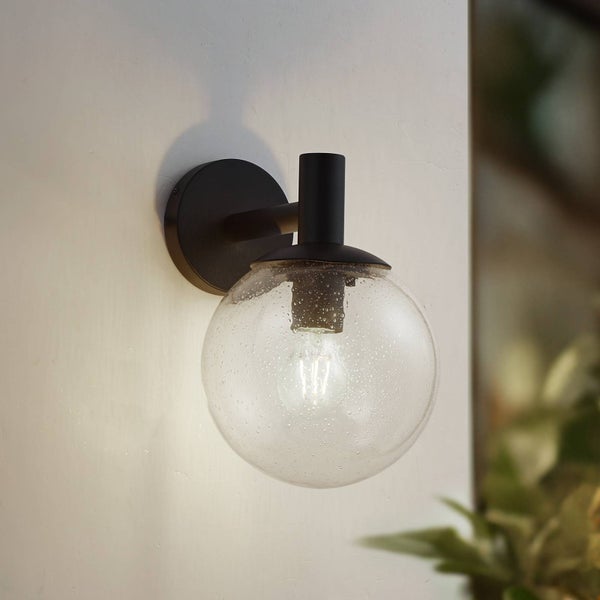 Lindby Dangan (spritzwassergeschützt (Modern) in Transparent aus Glas (1 flammig, E27)