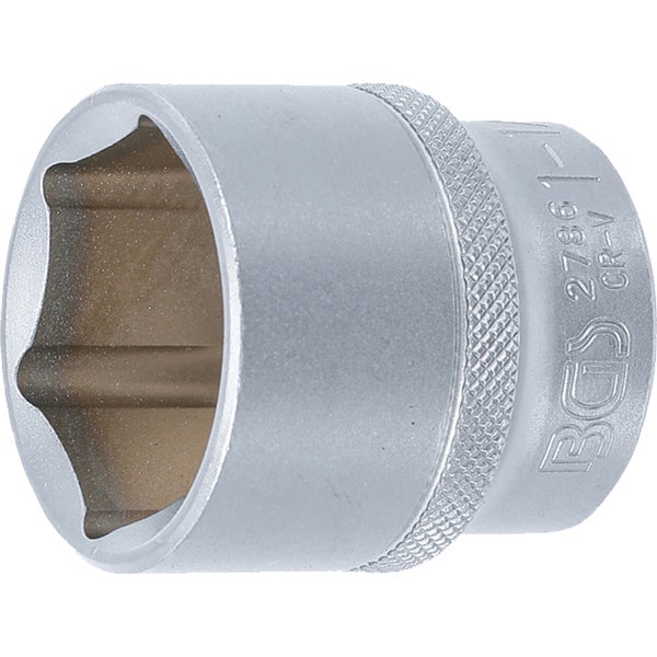 BGS Steckschlüssel-Einsatz Sechskant Antrieb Innenvierkant 12,5 mm (1/2) SW 1.1/4 - 2786