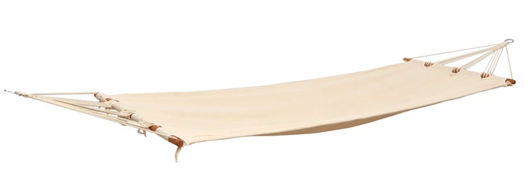AMANKA Bis 100kg: Outdoor Stabhängematte 1 Person - 190x80cm Hängematte Outdoor Hängeliege ohne Gestell - Hängematte mit Stange - Garten Hängematte für Balkon Schaukelliege Indoor Liege zum Aufhängen