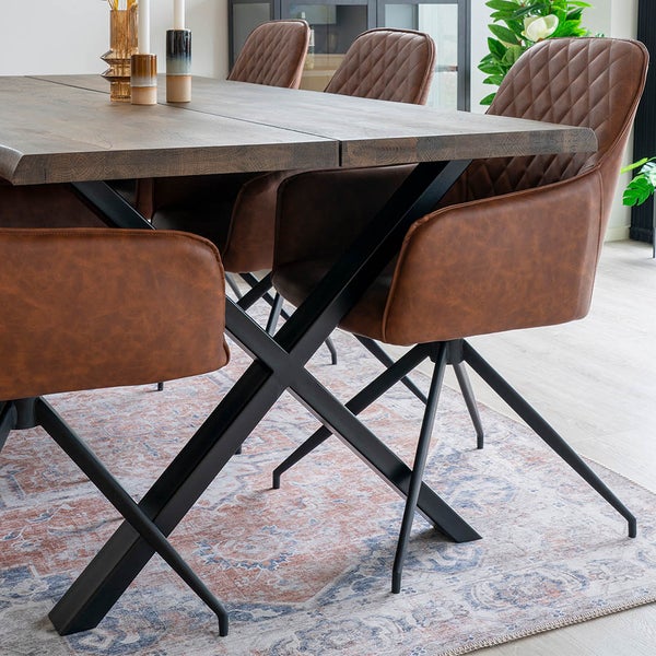 Hawai Teppich 160x230 cm orange und blau. 160 X 230 X 1 cm