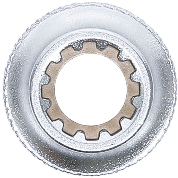 BGS Steckschlüssel-Einsatz Gear Lock Antrieb Innenvierkant 12,5 mm (1/2) SW 10 mm - 10210