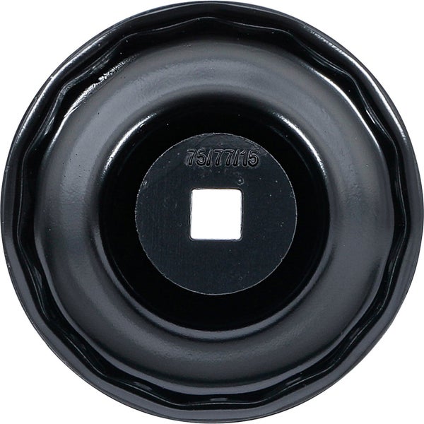 BGS Ölfilterschlüssel 15-kant Ø 75 - 77 mm für Audi / Ford / Isuzu / Mercedes-Benz / Opel / VW - 1039-75-77