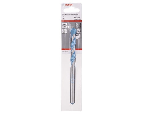 Bosch Logo. CYL-9 Multi Construction Bohrer, 12 Millimeter Durchmesser, 90/150 Millimeter Länge.