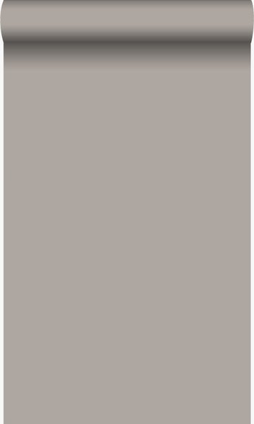Origin Wallcoverings Tapete Uni Lila Grau - 53 cm x 10.05 m - 346614