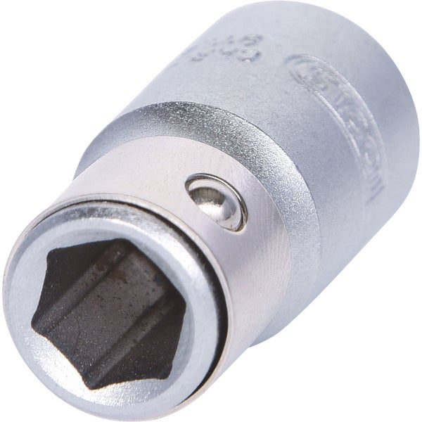 KS TOOLS 1/4 Bit-Adapter-Stecknuss mit Spannring - 911.4327