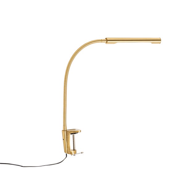 Klemmleuchte mit flexiblem Arm zur Befestigung an Oberflächen