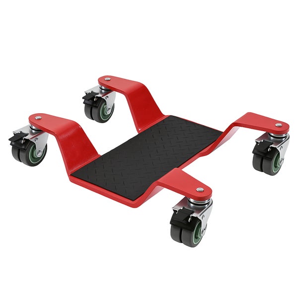 Rangierhilfe mit vier Rollen