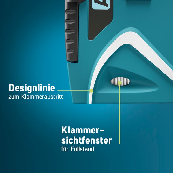 Novus Tools Handtacker J-25 4-10 mm, Profi-Tacker geeignet für Feindraht- & Flachdrahtklammern 030-0468