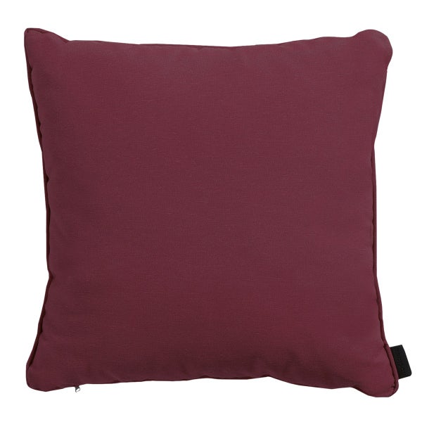 Dekokissen Panama bordeaux - ca. 60x60 cm - 4er-Set