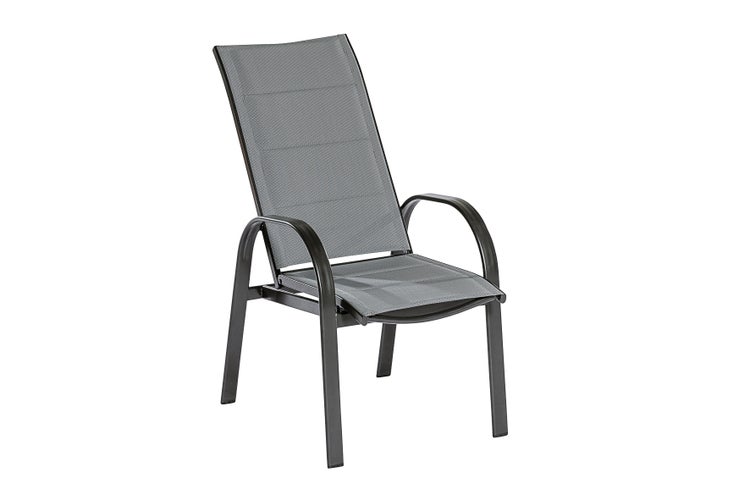 Marini Gartenmöbelset 9tlg., verstellbare Sessel, Ausziehtisch 180 (250) x 100 cm