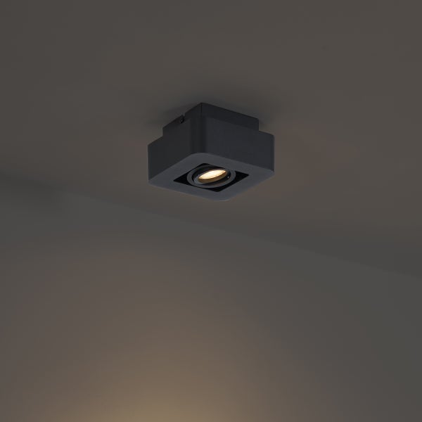 Quadratische Deckeneinbauleuchte